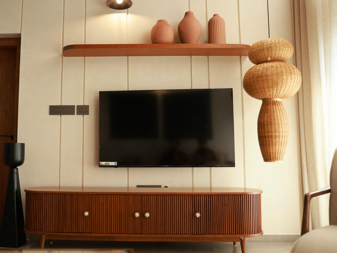 Celora H42 Cane Wicker Pendant Lamp | Handmade Bamboo Hanging Chandelier