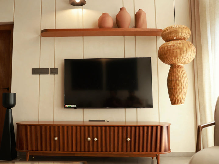 Celora H42 Cane Wicker Pendant Lamp | Handmade Bamboo Hanging Chandelier