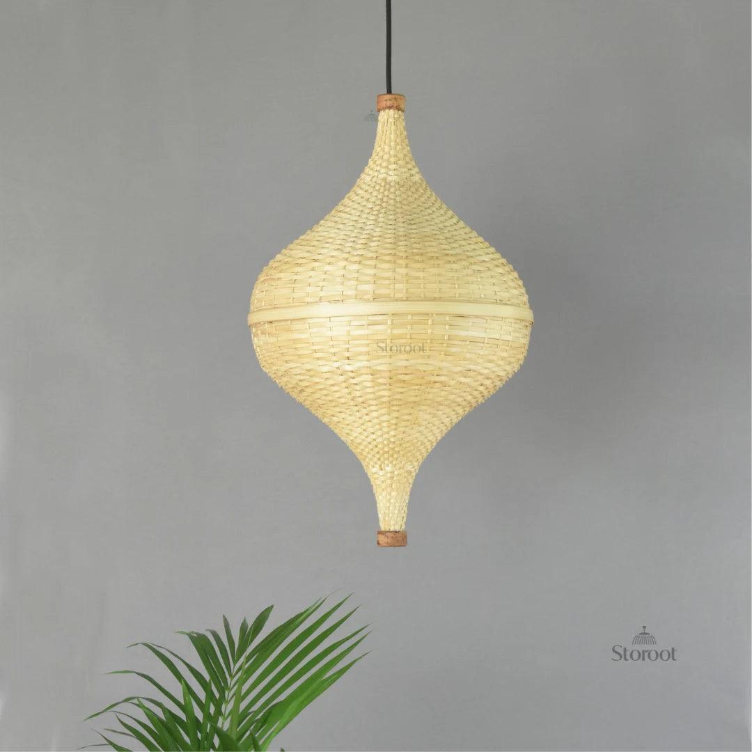 LumiNest Handmade Bamboo Hanging Lamp – Light for Modern Homes