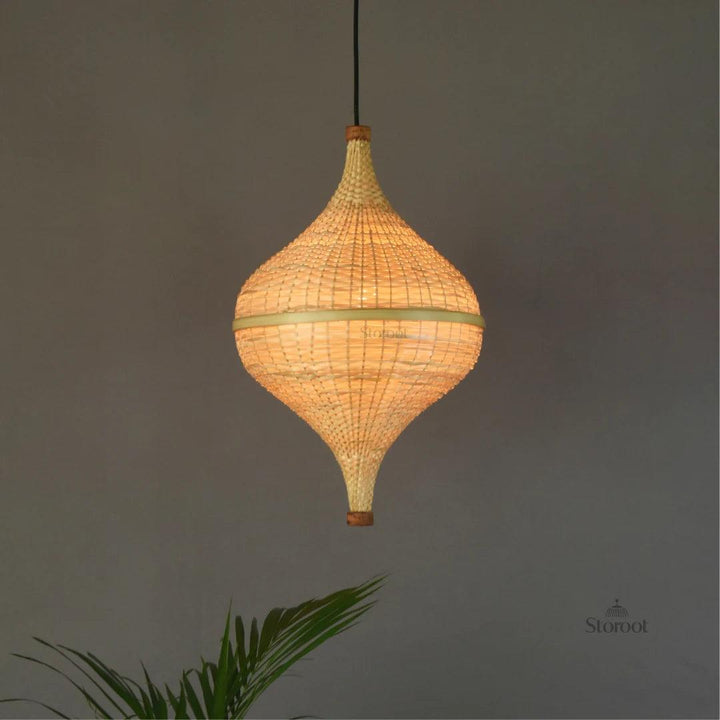 LumiNest Handmade Bamboo Hanging Lamp – Light for Modern Homes