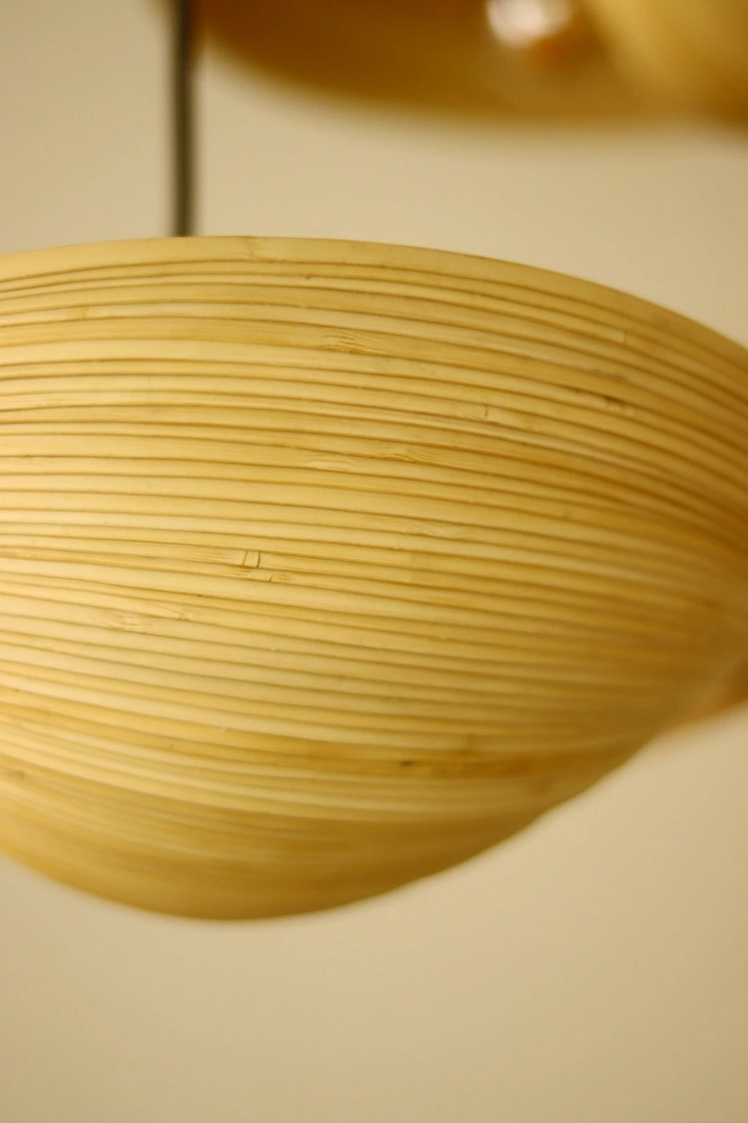 Azura Twist Bamboo Pendant Light – Seashell lamp
