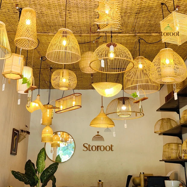 storoot-premium-bamboo-lighting-collection-display