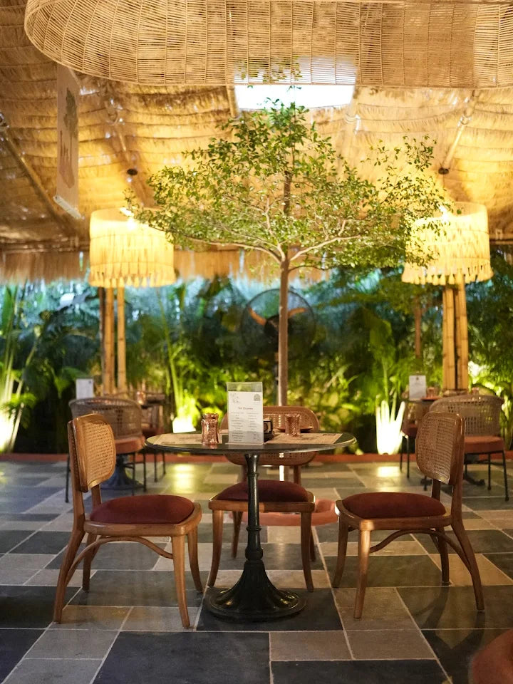 Rattan Chandelier