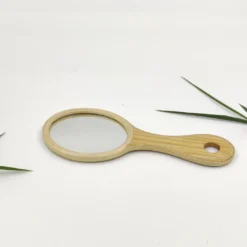 Bamboo Hand mirror Oval Shape