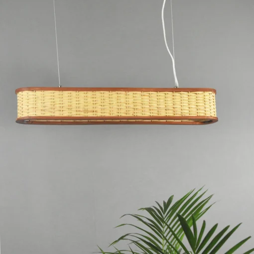 Bamboo Pendant Lamp for Natural Lighting